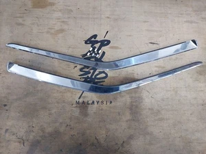 AE86 Levin Trueno Door Visor Rain Guard Stainless Steel - Picture 1 of 14