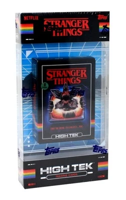 Tarjetas de reventón Topps Stranger Things High Tek Hobby Box 2025 - Imagen 1 de 2