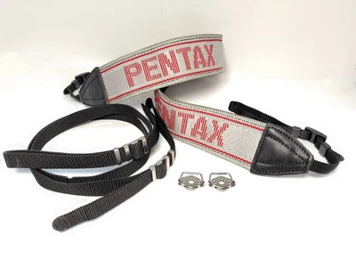 Lot of 2[Exc+5 w/Lugs] Pentax Genuine Neck Strap for 6x7 67 645 From JAPAN - Image 1 of 4