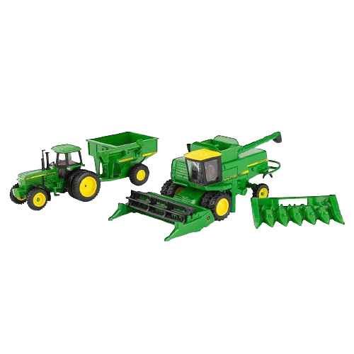 John Deere TOMY 1/64 Vintage Harvesting Set - Image 1 of 1