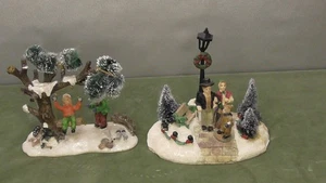 Accesorios Pueblo Navidad-gente columpiándose y paseando por el pueblo - Imagen 1 de 12