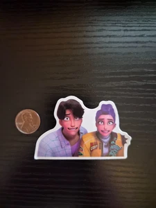 Calcomanía adhesiva KPop Demon Hunters (HX88) - HUNTR/X - Rumi, Jinu - Imagen 1 de 1