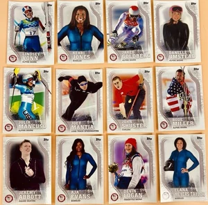 2018 Topps U.S. Winter Olympic Team US - USA Cards -You Pick your card - Picture 1 of 2