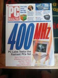 1998 MAY 26 PC MAGAZINE MAGAZINE - CREATE YOUR OWN CD COVER - Foto 1 di 7