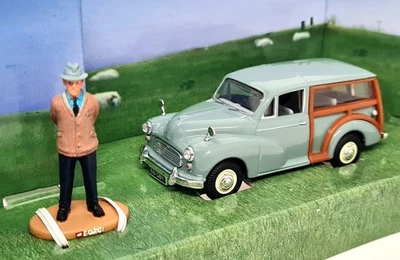 Corgi 1/43 Morris Minor Traveller + Figure TV Heartbeat Diecast Scale Model Car - Image 1 of 4