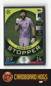 Tapón Alisson Liverpool 2022-23 Match Attax #29 - Imagen 1 de 2