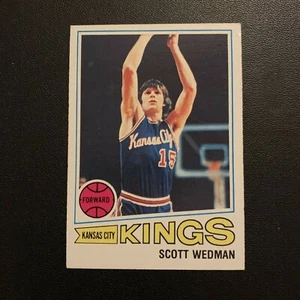 1977 # 17 Scott Wedman Kansas City Kings Topps Basketball NBA 1977-78 77-78 - Picture 1 of 2