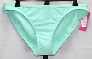 Xhilaration Mint Green Hipster Bikini Bottom NWT Size M (4-6) Polyester Spandex - Picture 1 of 4