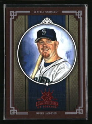 Bucky Jacobsen 2005 Donruss Diamond Kings Red Framed #207 Baseball Card - Image 1 of 2