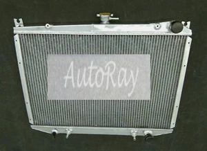 Aluminum Radiator for 86-97 Nissan D21 Pickup Pathfinder L4 2.4L V6 3.0L AT/MT - Picture 1 of 6