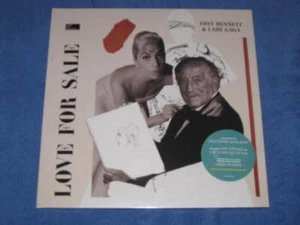 Lady Gaga Tony Bennett Love for Sale ltd transparent YELLOW vinyl LP NEW Sealed - Picture 1 of 6