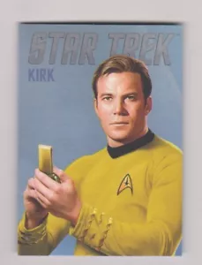 2014 Rittenhouse Star Trek Serie Original Portafolio Impresión #RA1 Captain Kirk - Imagen 1 de 2