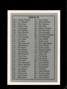 1990 LEAF #84 RICKEY HENDERSON NMMT ATHLETICS CL *X75078