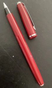 Platinum Silver line Biros , 1black& 1 Maroon New ,ink dried , Needs Refill - Picture 1 of 7