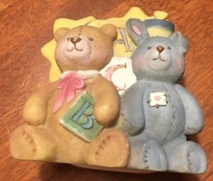 Kidsline Treasures Teddy Bear Bunny Rabbit NIGHT LIGHT COVER baby toys blocks