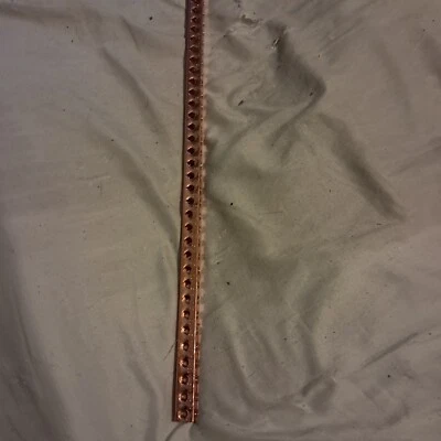 Ilsco N-87 Copper Ground Bar 87-Port 6-14 Conductor Range 600VAC Universal