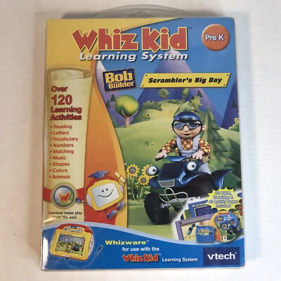NEW Bob the Builder Scrambler's Big Day Pre K Whizware Whiz Kid Learning VTech  - Image 1 of 4