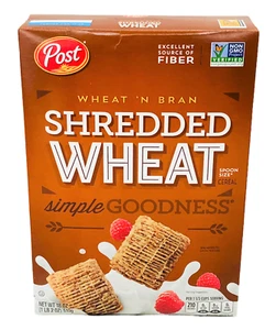 Cuchara de trigo post triturada tamaño trigo y cereal salvado 18 oz - Imagen 1 de 1