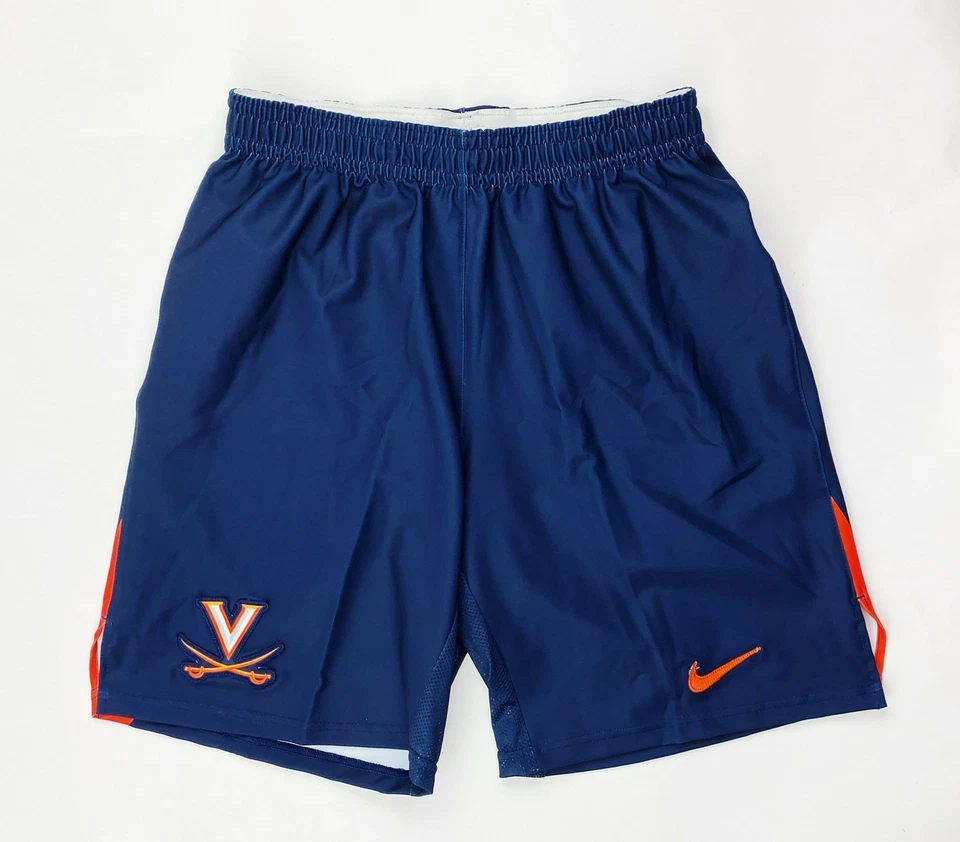 Nike Virginia Cavaliers Digital Hyperelite H8 Lacrosse Short Mens L Blue DC7659