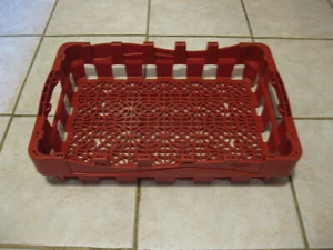 Caja de plástico roja Coca Cola 19 X 121/2 X 31/2 envío gratuito - Imagen 1 de 5