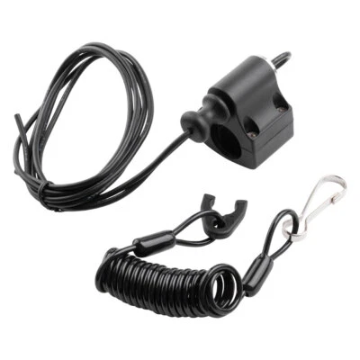 Interruptor de apagado Tusk Power Pull Tether negro UTV ATV 1093920001 Foto 1 de 2