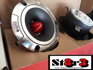 COPPIA DI TWEETER AUDIO SYSTEM AT-33 100 WRMS 4OHM 102DB 2000-20000HZ AUTO SPLdb - Foto 1 di 5