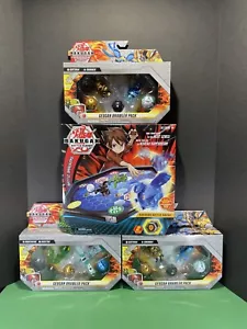 3 x Bakugan Geogan Rising Brawler Packs + Bakugan Battle Area 16 insgesamt Bakugan - Bild 1 von 1