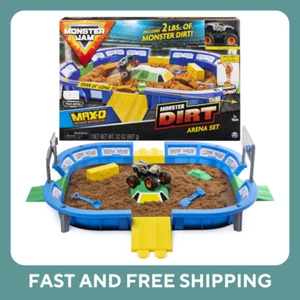 Monster Jam Exclusive Max D Monster Dirt Arena Kinetic Sand Truck Playset - Picture 1 of 9