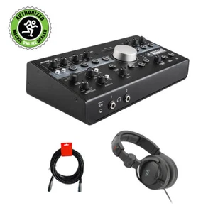 Mackie Big Knob Studio Plus Studio Monitor Controller w/ Headphone & Cable - Picture 1 of 10