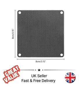 8cm 80mm Mesh PVC PC Cooling Fan Dust Filter cover for Computer Inverter etc - Picture 1 of 6