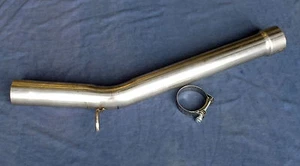 Audi S3 8V Centre resonator mid silencer delete pipe deres pipe - Picture 1 of 3