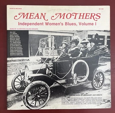 MEAN MOTHERS Women's Blues LP -- Rosetta # RR-1300 -- BILLIE HOLIDAY, Ida Cox - Image 1 of 4