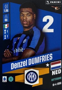 CALCIATORI PANINI 2022-2023 FIGURINA N. 182 DUMFRIES (INTER) - Imagen 1 de 2