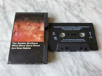 The Doobie Brothers What Were Once Vices Are Now Habits CASSETTE Tape Warner OOP - Image 1 of 3