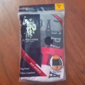 Nuevo con etiquetas bragas para mujer talla L paquete de 4 polo de EE. UU. Pantalones cortos estilo ropa interior 3812 para niño - Imagen 1 de 9