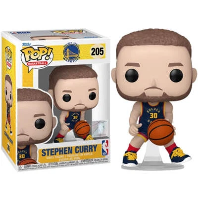 Funko Pop ! Basket Nba Golden State Warriors (205) Stephen Curry City Figure 9cm