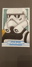 Star Wars Topps Sketch Card Galactic Files Maggie Ransom Sandtrooper