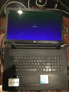 HP 17-ak013dx Laptop 17.3" /A9 9420/ 3 GHz/Win 10/4 GB RAM/1 TB HDD - READ !!! - Picture 1 of 12