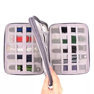 Watch Storage Bag Watch Band Box Case Watch Strap Organizer Watch Holder - Picture 1 of 14