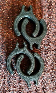 BLACK Manticore Coil Cable Clips GEN 2 - Lot of 4 - Picture 1 of 2