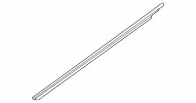 Genuine Infiniti 2011-2019 Q70 M37 M56 Door Belt Molding Front Right 80820-1MA0A - Imagem 1 de 2