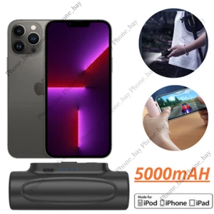 5000mAh Portable Mini Charger External Battery Pack Power Bank For iPhone 14 13 - Picture 1 of 13