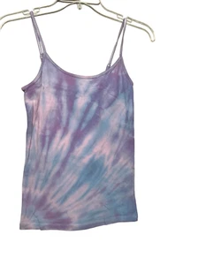 New Forever 21 Cami Hand Tye Dyed Purple Pink and Blue Size Medium - Picture 1 of 4