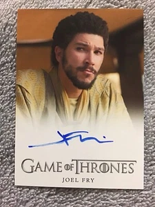 2015 Game Of Thrones JOEL FRY As Hizdahr So Loraq. Rittenhouse Autograph - Picture 1 of 3