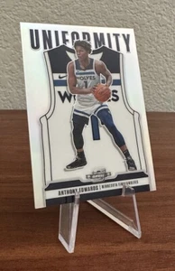 2020-21 Contenders Optic Anthony Edwards Uniformity Silver Prizm Rookie RC #32 - Bild 1 von 2