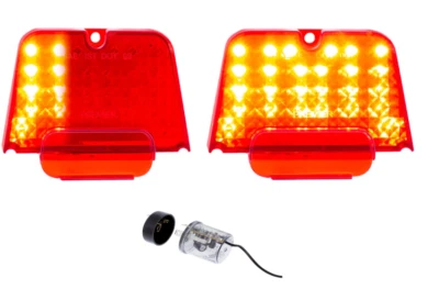 United Pacific Sequential LED Tail Light Lamp Set For 1962-1964 Chevy II Nova - Image 1 of 4