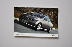 Foto de prensa de coche - Nissan Micra C + C - marrón - vista frontal / lateral - Imagen 1 de 1