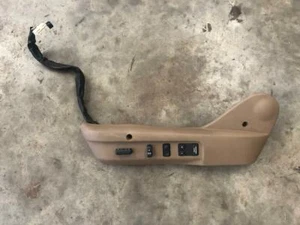 Range Rover 95-02 Drivers Side Power Seat Switch W. Memory Left Tan Panel - Picture 1 of 5