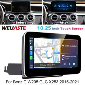 10.25'' Car Multimedia Screen Carplay Navi Wifi Linux For Benz GLC X253 2016-19 - Foto 1 di 12
