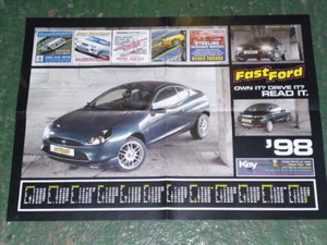 FAST FORD 1998 CALENDAR POSTER (A2) - Imagen 1 de 1